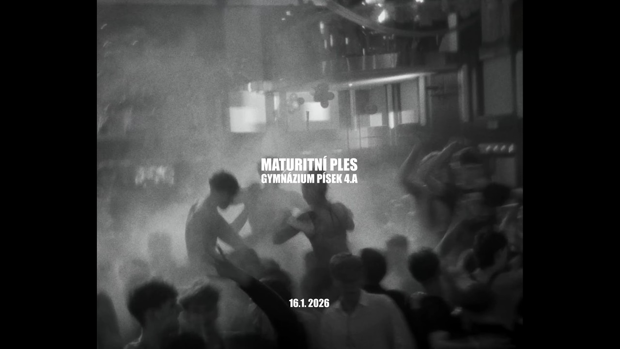 Maturitní ples 4.A GYMNÁZIUM PÍSEK (16/01/2026) - AFTERMOVIE