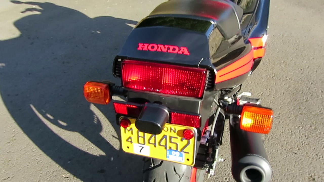 1987 Honda CBR600 F Hurricane   Coming Out Of Museum Display