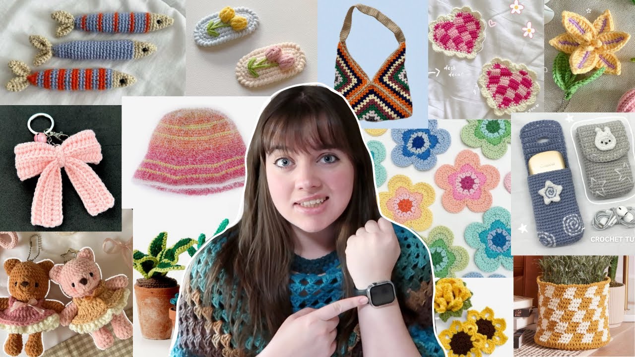50+ FAST GIFT crochet ideas with free patterns (beginner friendly)