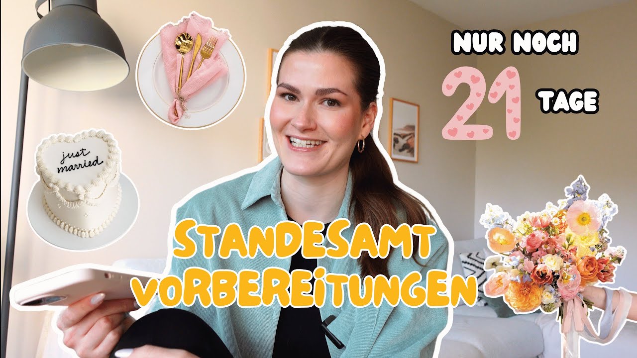 Standesamt Vorbereitungen *Tischdeko, To-Dos & DIYs*