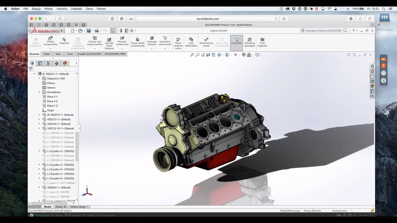 SOLIDWORKS Online Testing - testuj SOLIDWORKS w przeglądarce internetowej