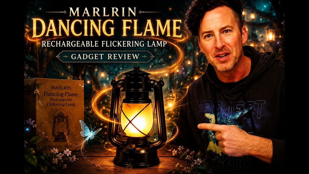 Обзор перезаряжаемой мерцающей лампы Marlrin Dancing Flame
