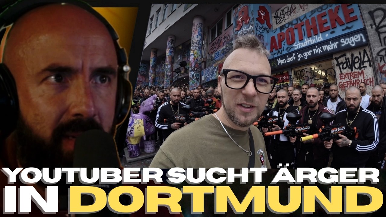YouTuber Mein Reisetagebuch will zeigen wie GEFÄHRLICH Dortmund ist I Jaysus Twitch Highlight