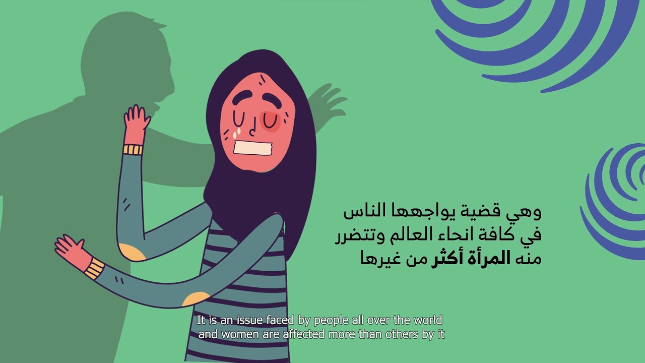 مفهوم العنف القائم على النوع الاجتماعي - موشن جرافيك