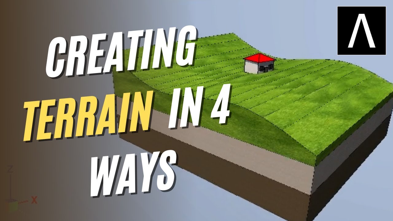 Allplan Site Modeling: Creating Terrain in 4 Ways
