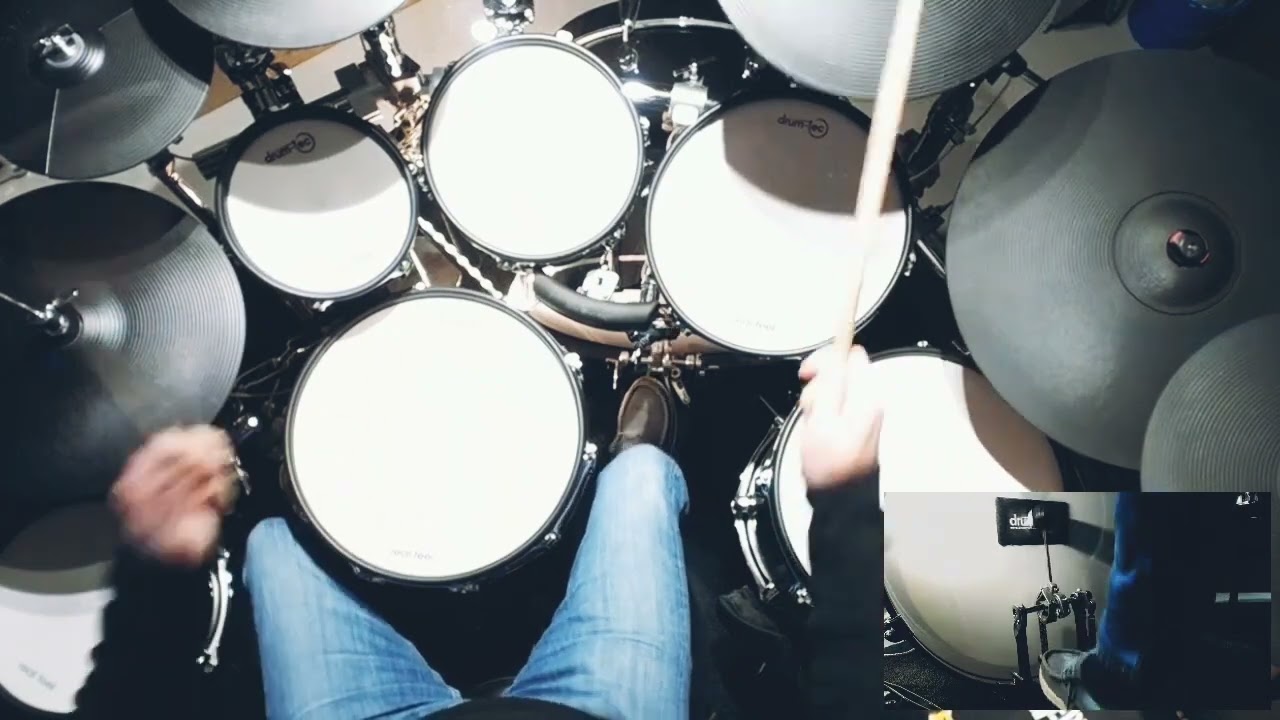 playalong from @jimrileymusic @rolandglobal @vdrums @TD50X  @VExpressionsLTD