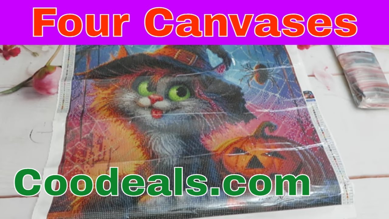 Coodeals Diamond Painting Review #coodeals #diamondpainting