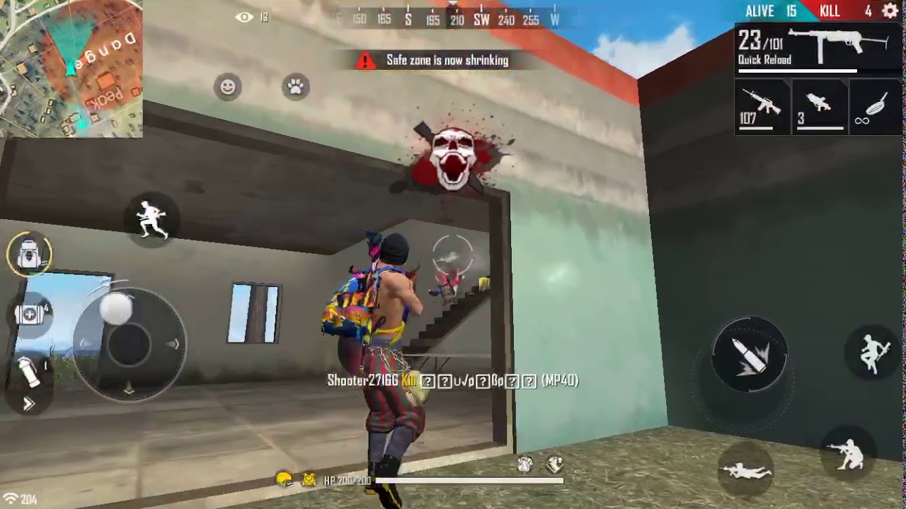 Unlimited health hack in free fire