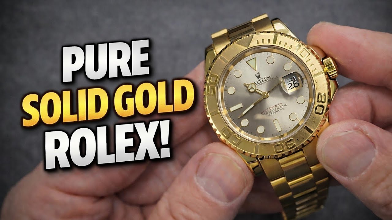 Why Can't I List This Gold Rolex Yacht-Master Up For Sale Yet??
