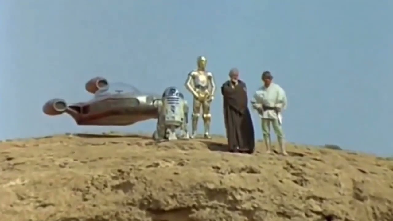 Star Wars Tunisia Filming in 1976 - Tatooine Planet