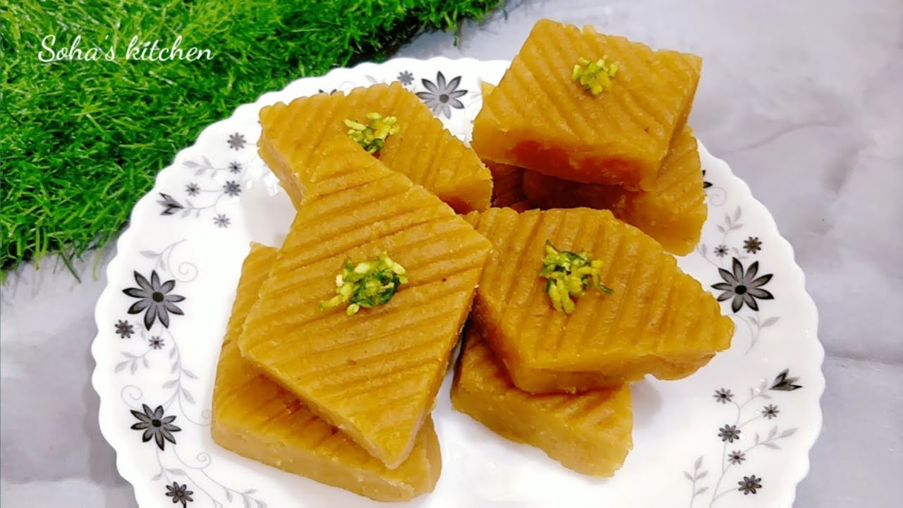 অসম্ভব মজার মিষ্টি আলু/রাঙা আলুর হালুয়া বরফির রেসিপি,Sweet Potato Halwa Recipe,Halwa/Barfi Recipe