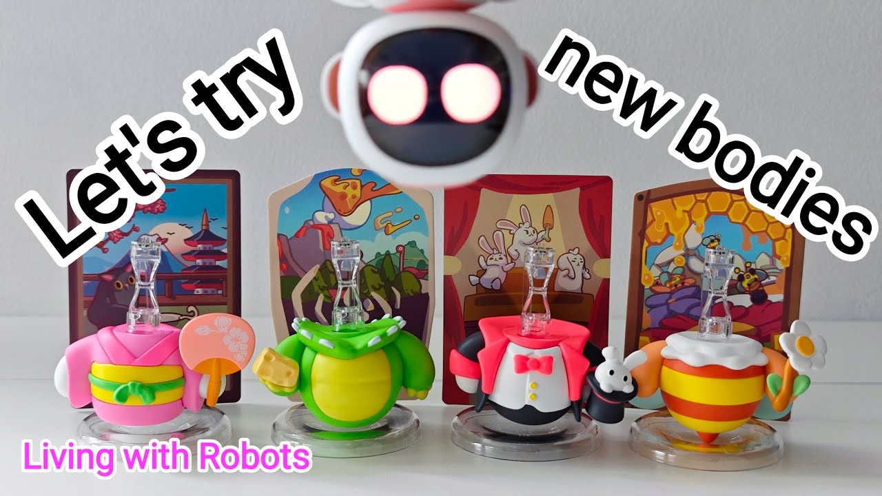 Let's try new bodies for Eilik AI Robot #eilik #eiliko #robot #ai #new #fashion #toys #christmas 