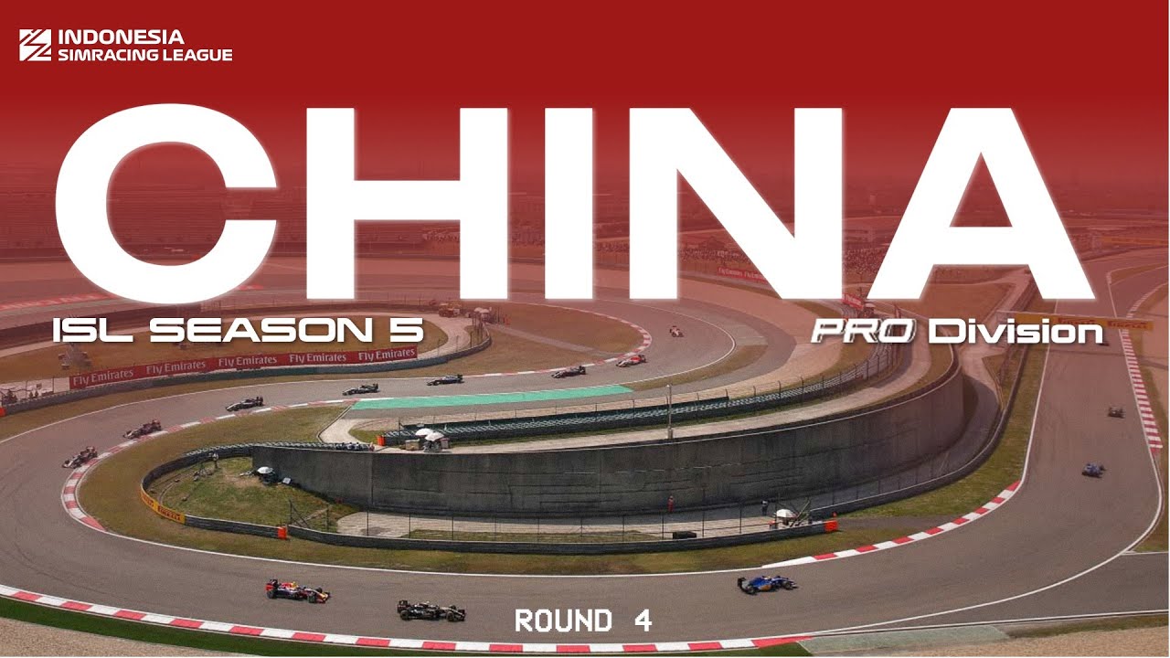 INDONESIA SIMRACING LEAGUE SEASON 5 - PRO DIVISION ROUND 4 | CHINESE GP | F1 25 GAME