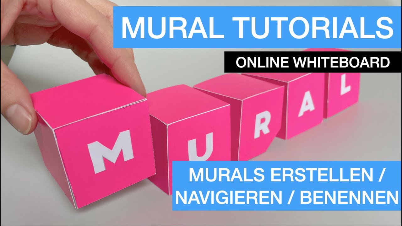 MURAL TUTORIALS #2: 🖼 Murals erstellen / navigieren / benennen /// Online Whiteboard (deutsch)