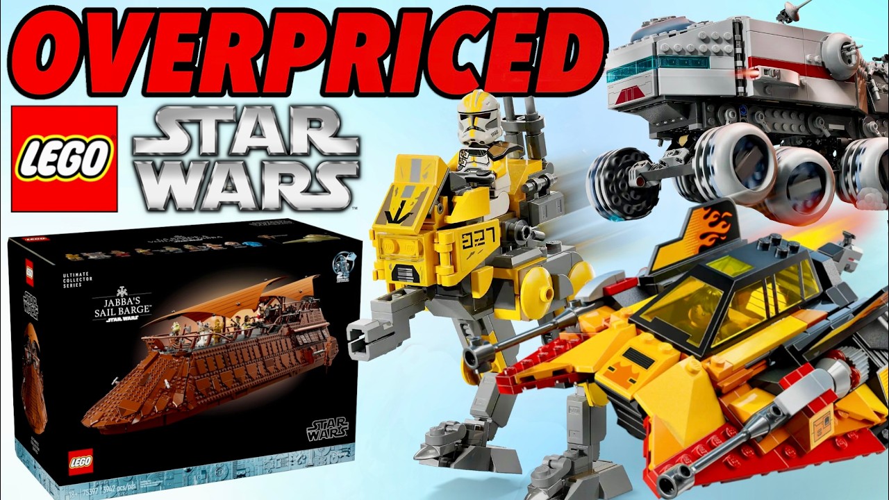 Top 10 Most Overpriced LEGO Star Wars Sets Ever Made (And It’s Actually Accurate) 