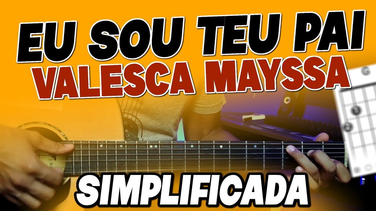 Como tocar EU SOU TEU PAI no Violão com Acordes Fáceis | SEM PESTANAS