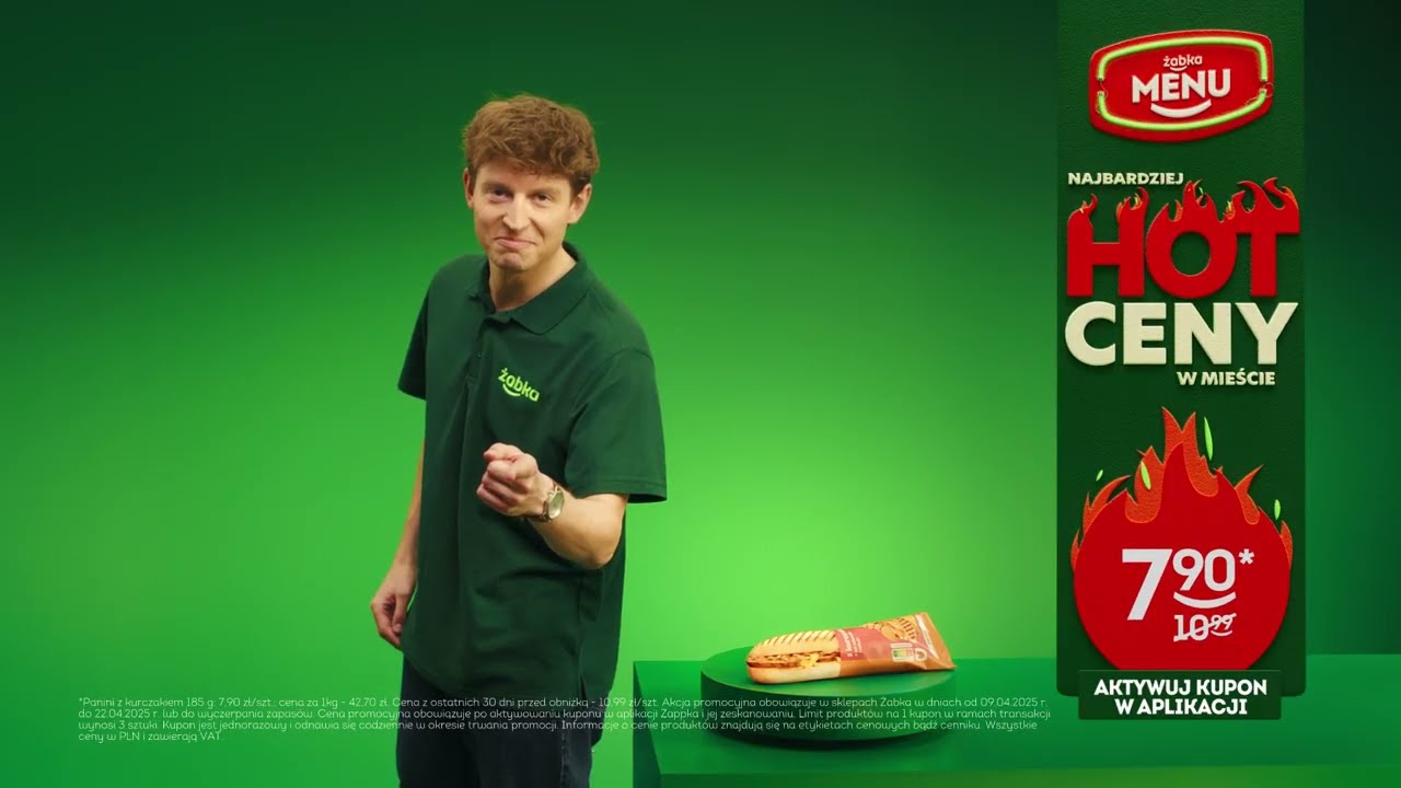 ŻABKA -  Menu - Hot ceny  - Panini