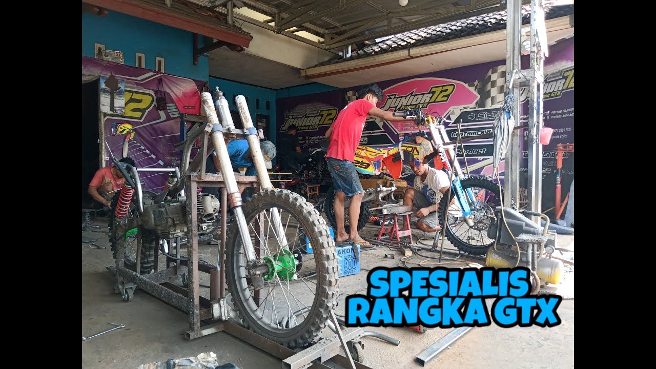 Masuk Kandang Spesialis Pembuatan Rangka GRASSTRACK Junior 72