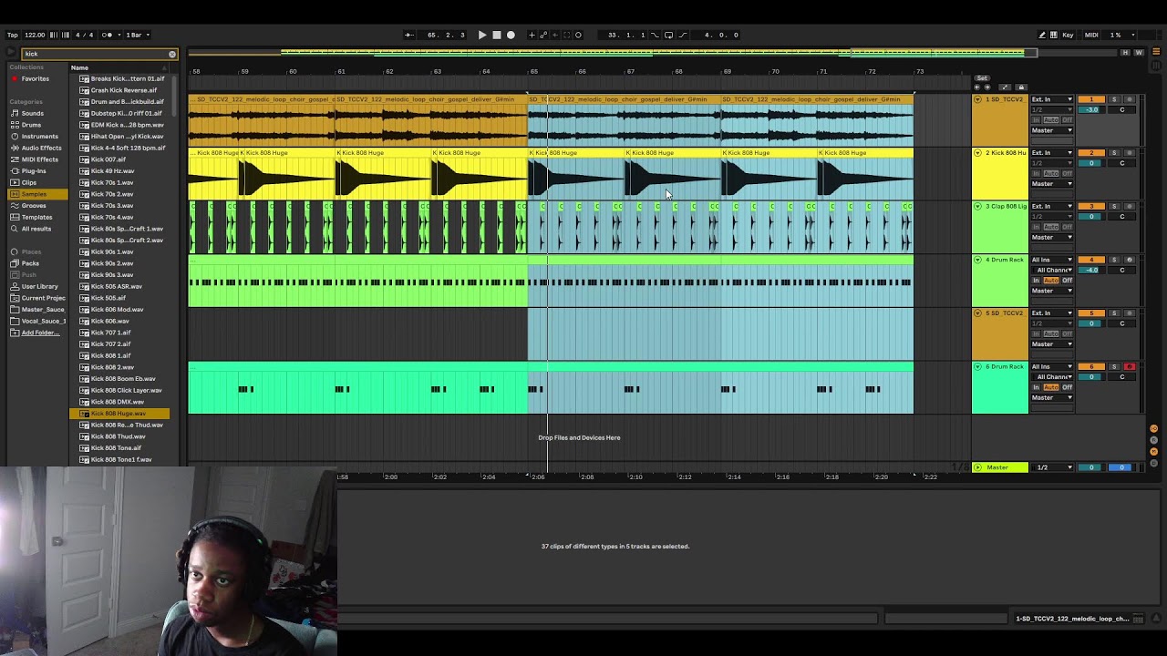 ccokup session/rock genre etc