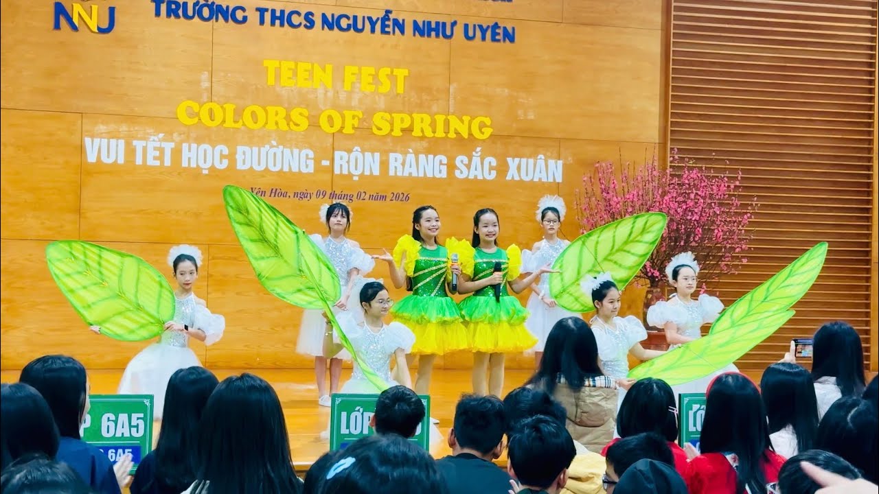 Hành trình của lá#lễ hội bánh chưng 2026#nnu 
