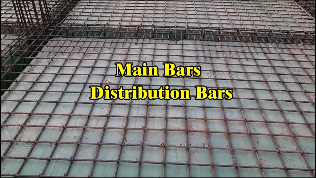 Main Bars and Distribution Bars Full Details on Site