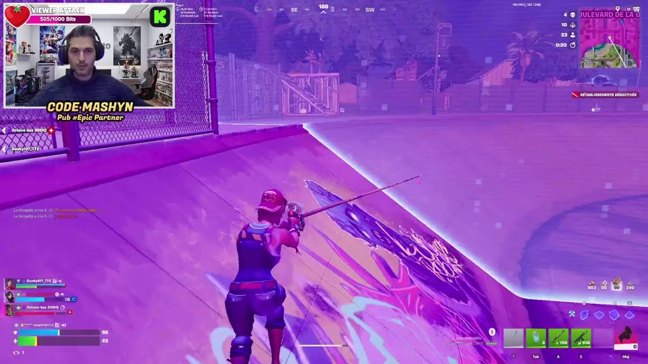[🔴Live FORTNITE] 1h de Reload Zero Construction Ranked