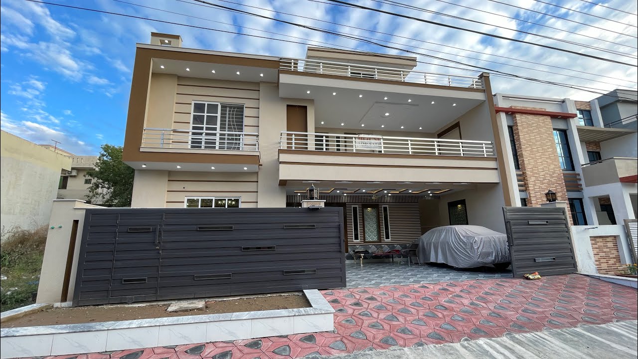 12 Marla Beautiful-Luxury House For Sale in Soan Garden Islamabad