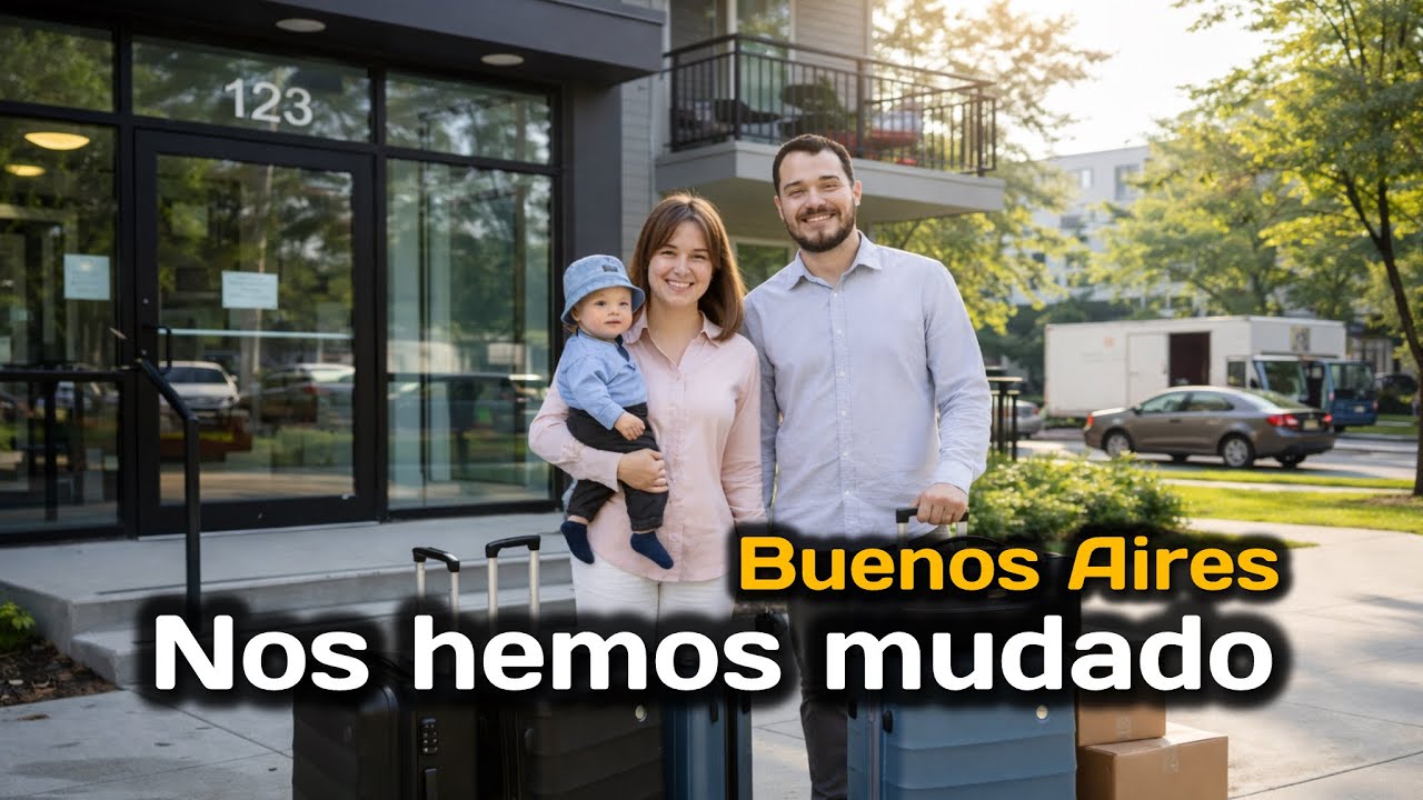 Vlog#25 Familia rusa en Argentina. Descripción general de un nuevo apartamento en Buenos Aires