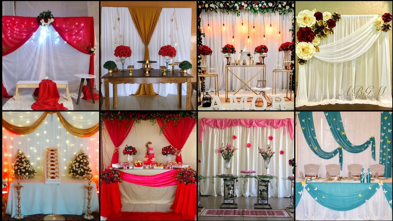 Make your wedding more beautiful with these decoration ideas,unique wedding stage design-2025