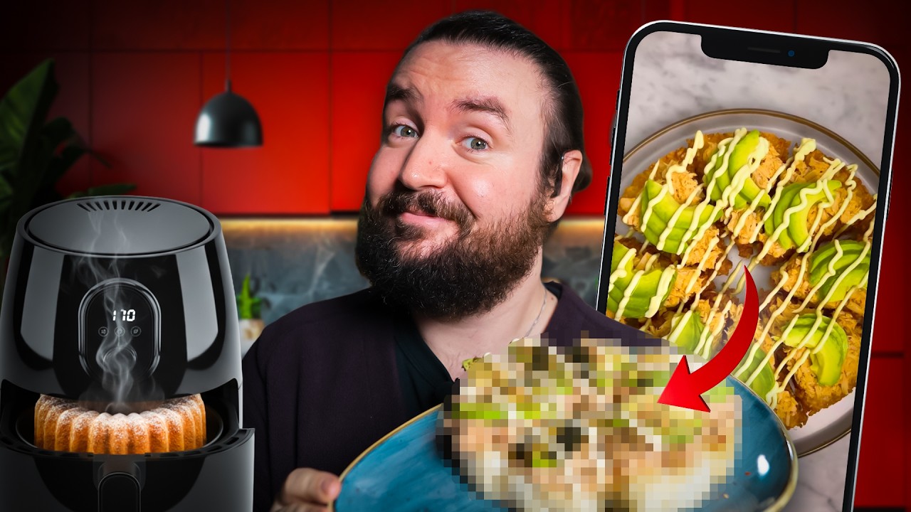 Ich TESTE virale AIRFRYER REZEPTE (für EUCH denn WE ARE COMMUNITY \(^_^)/ )