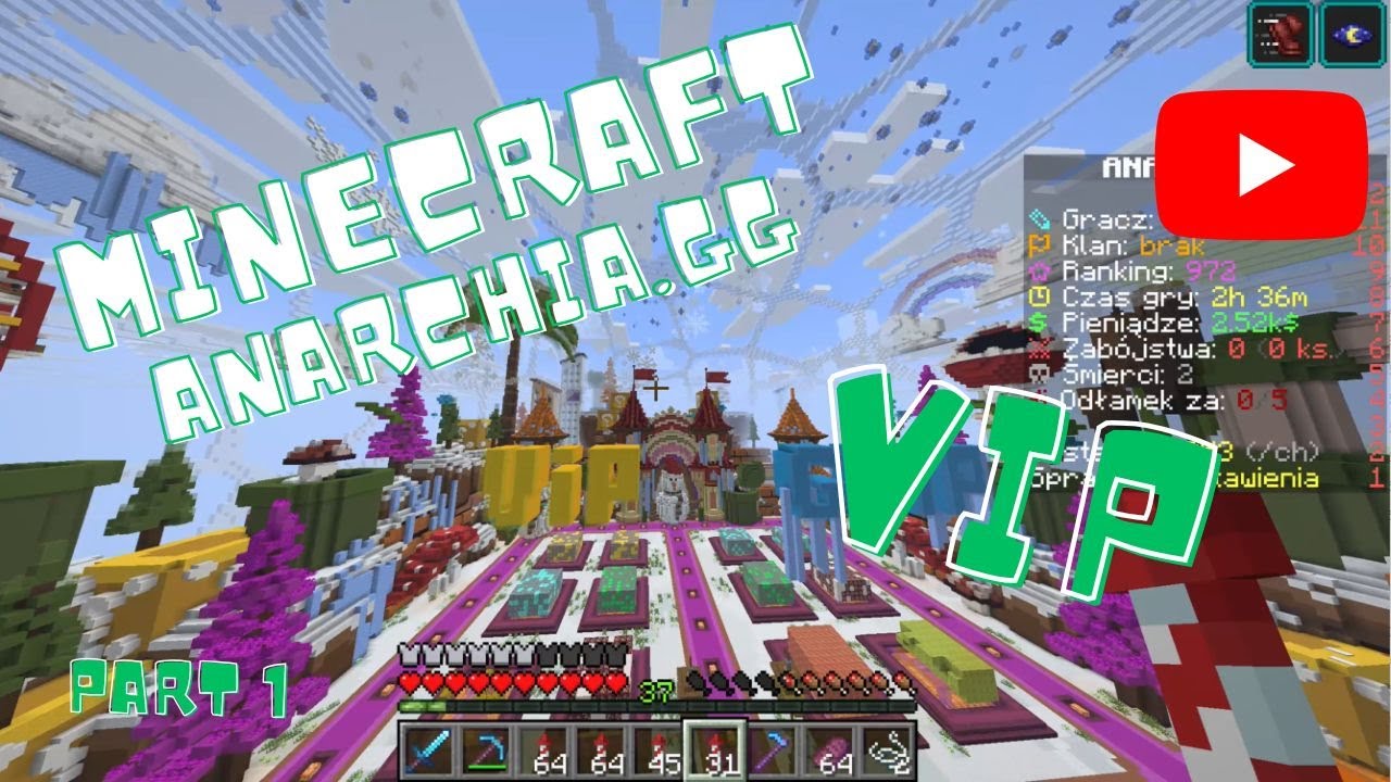 Test Minecraft – gram na ANARCHIA.GG 🔶 Sprawdzam SKLEP i VIP! 🔥