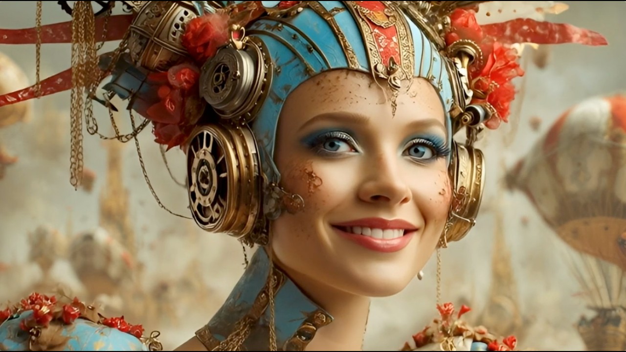 Steampunk Queens Vol. 1 👑⚙️ Relaxing Steampunk Portraits with Dreamy New Age Music