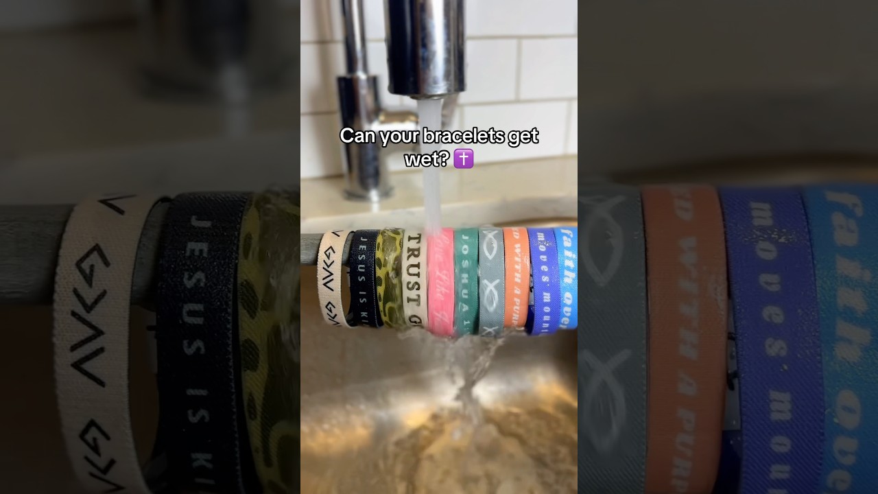Can your bracelets get wet? ✝️👀