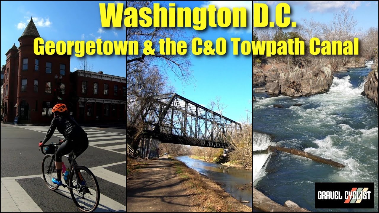Washington D.C.: Georgetown & the C&O Towpath Canal!