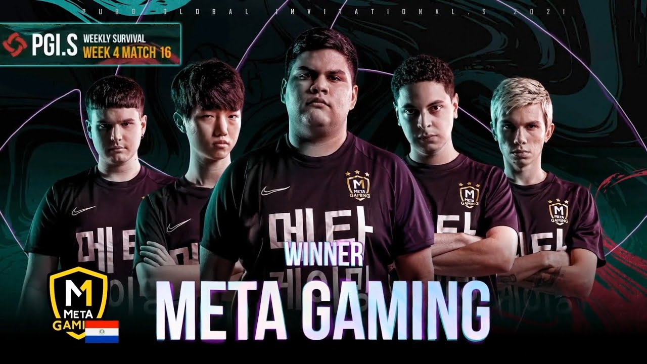PUBG PGI.S • Weekly Survival - Week 4 Match 16 - META GAMING 10 KILLS