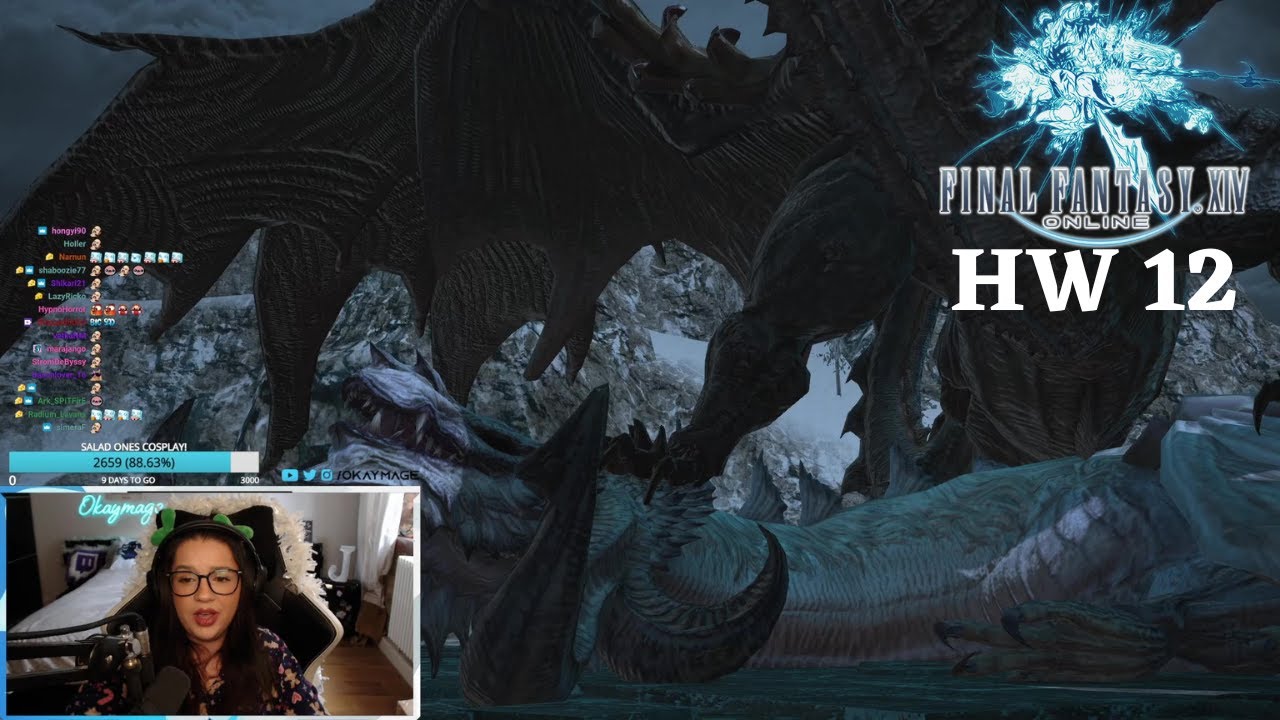 FFXIV First Time MSQ: Heavensward Day 12 - Patch 3.3 & ENDING
