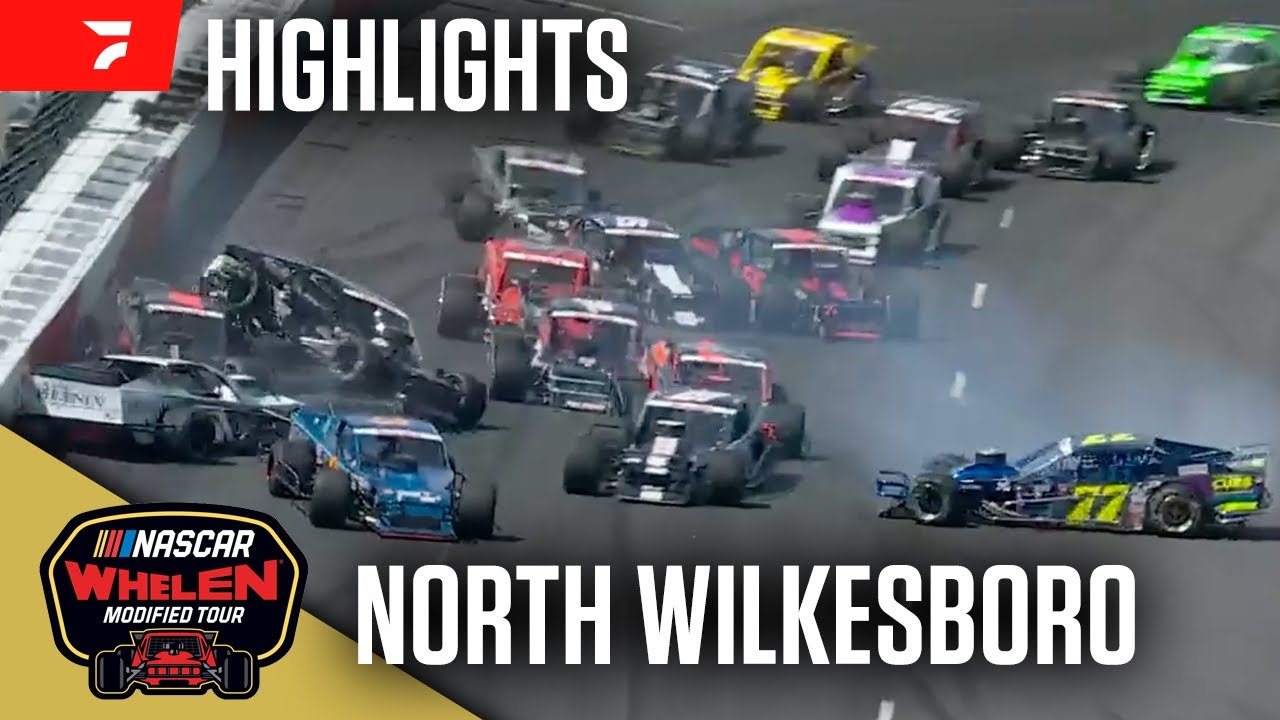 An Eventful Race At North Wilkesboro Speedway | NASCAR Whelen Modified Tour Highlights 5/18/25