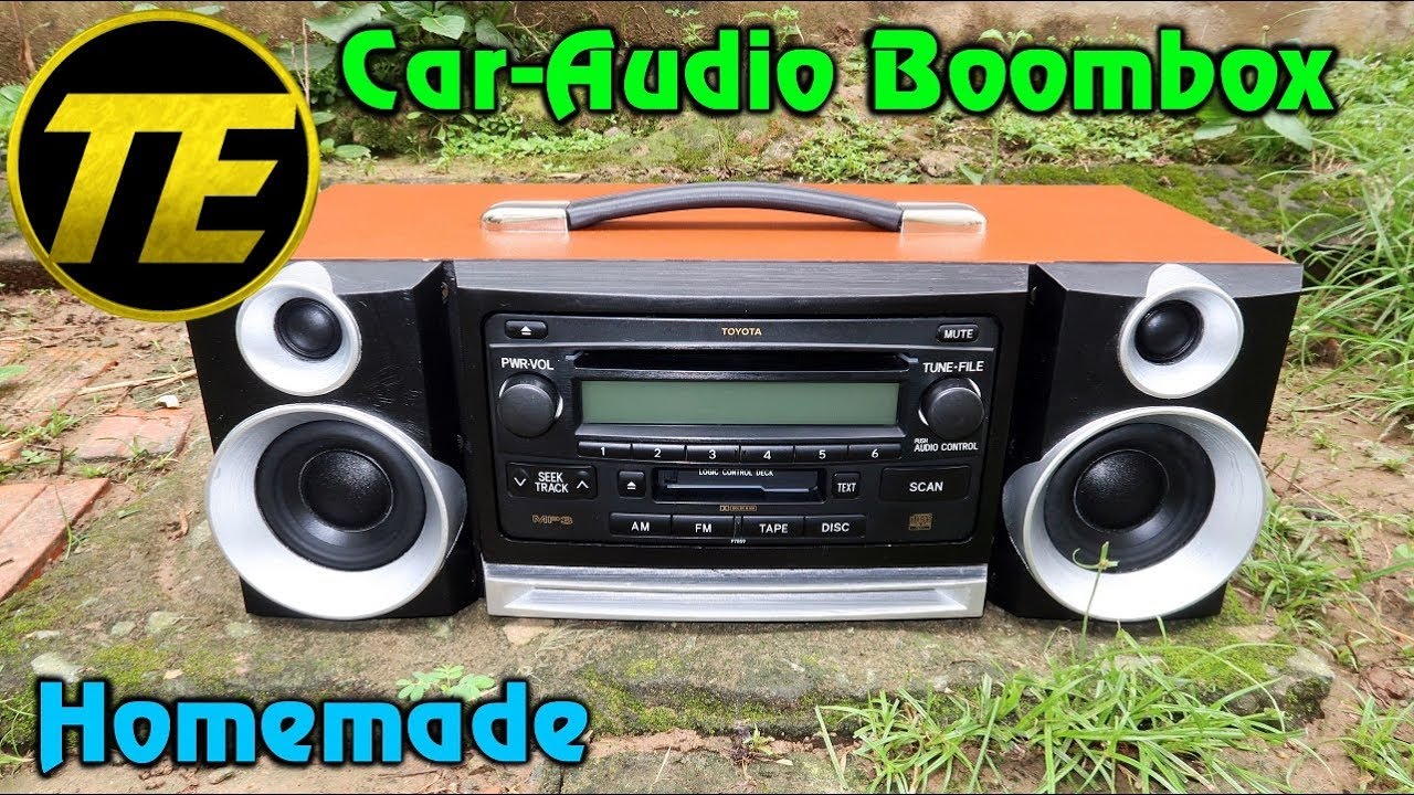 Homemade Car-Audio Boombox V2