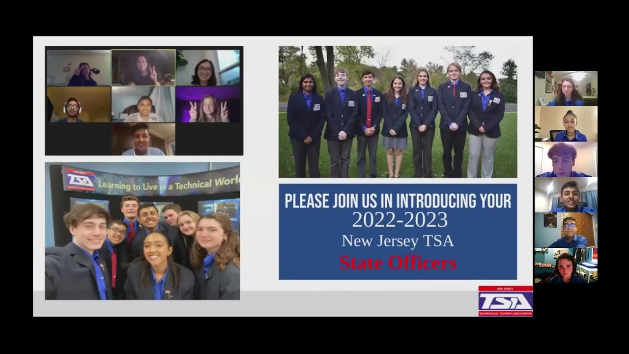 Meet Your 2022-2023 NJ TSA State Officers
