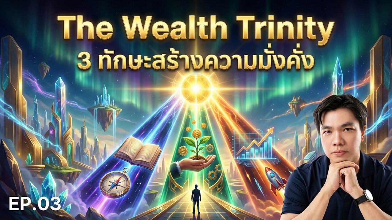 The Wealth Trinity EP.03 | เลิกอวดรวย! ความแตกต่างระหว่าง Rich vs Wealthy ที่คน 99% เข้าใจผิด