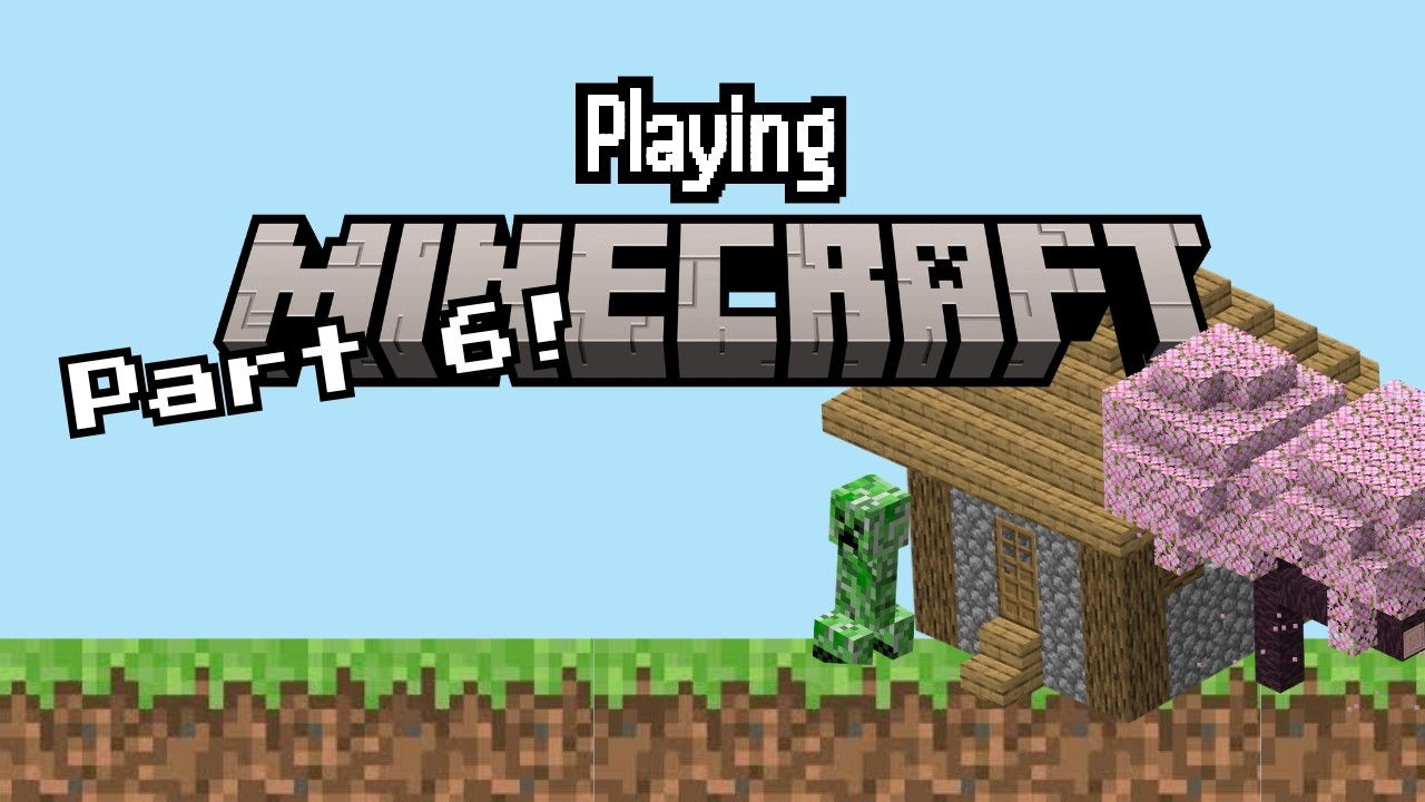 Playing Minecraft! | Part 6 🎮⛏️| I saw a village and i'm building a home!