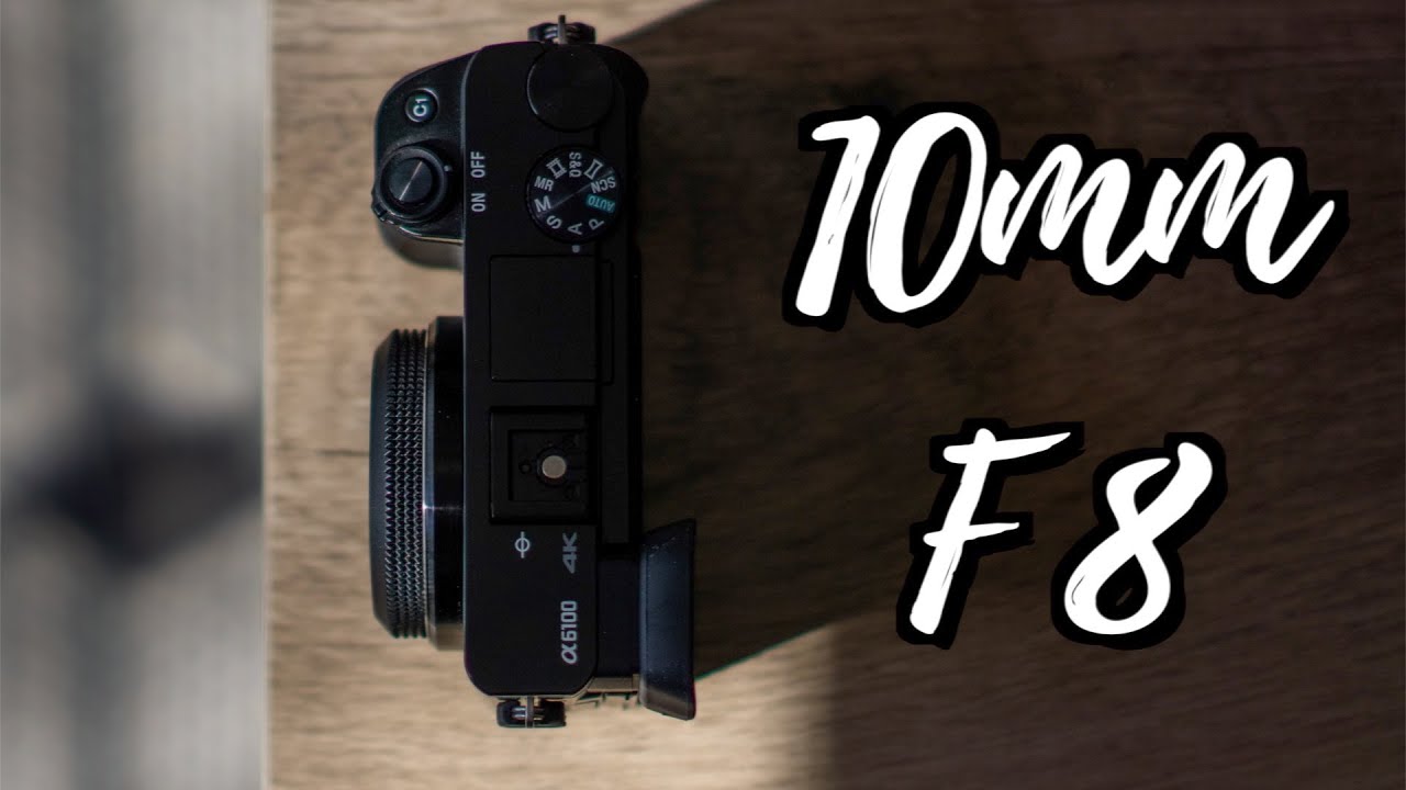 Pergear 10mm f8 Pancake Lens Review for Sony a6000 ($79) IT'S TINY!