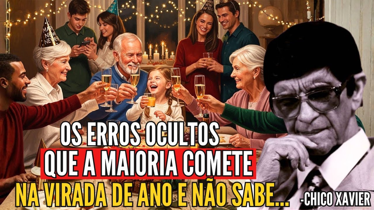 CUIDADO: Armadilhas Espirituais Ocultas na Virada de Ano &ndash; O Que Chico Xavier Alertou!