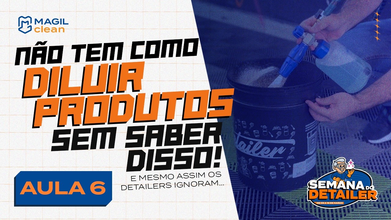 AULA 06 | COMO CALCULAR A VAZÃO DA SUA LAVADORA DE ALTA PRESSÃO? - SEMANA DO DETAILER