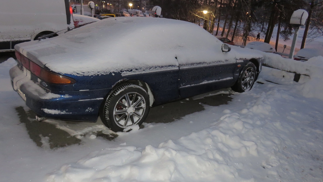 Cold Start Ford Probe GT 2.5 V6 -10 Degrees