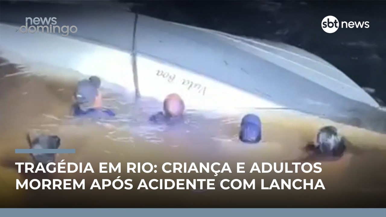 Colis&atilde;o de lancha contra p&iacute;er deixa seis mortos na divisa entre SP e MG | #NewsDomingo