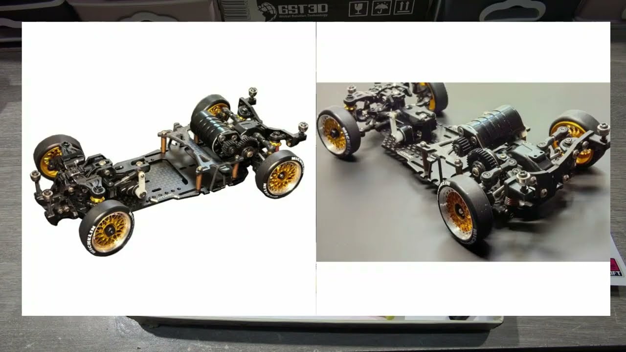Atomic DRZ3 MP. Unboxing and build brushed motor!!!