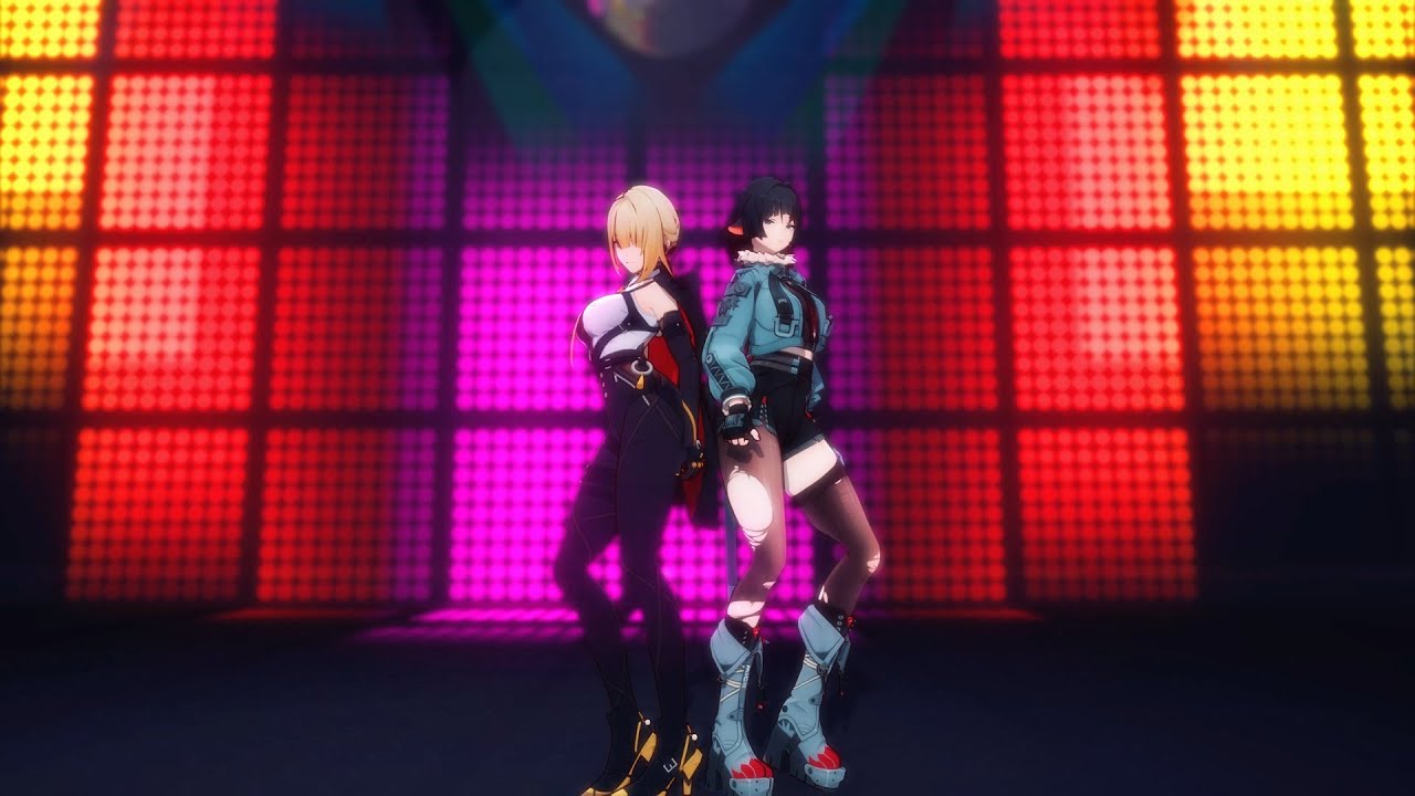 Zenless Zone Zero MMD｜SUGAR FREE｜Evelyn Chevalier × Jane Doe #Evelyn #Jane #ZenlessZoneZero #ZZZ