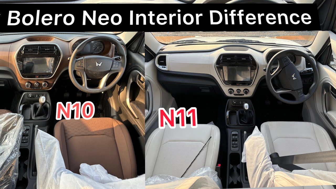 New Mahindra Bolero Neo N11 Vs N10 Interior Difference | 2025 | Detailed Video | 
