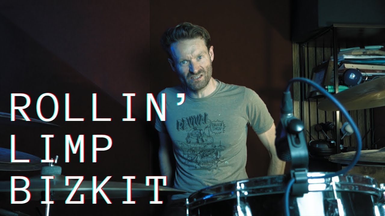'Rollin' - Limp Bizkit - Урок игры на барабанах